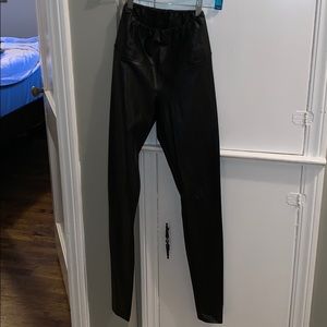 Vegan leather leggings-Daria Pant by Wilfred Free